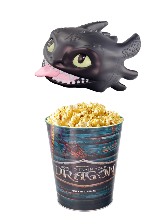 How to Train Your Dragon - Toothless Stretchy Tongue Popcorn Bucket