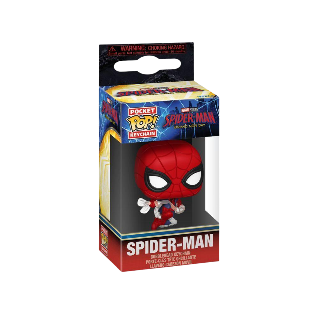 Spiderman: Brand New Day – Spiderman Pop! Vinyl Keychain