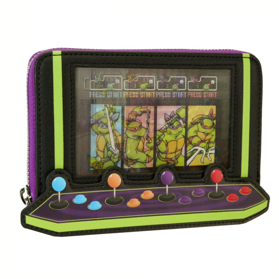Teenage Mutant Ninja Turtles - Vintage Arcade Zip Around Wallet