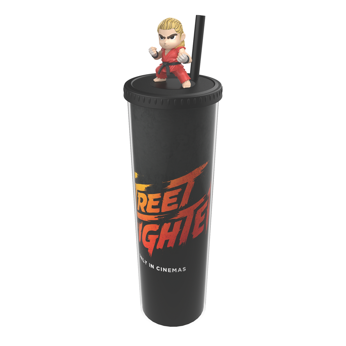 Street Fighter: Drink Cup with Character Topper