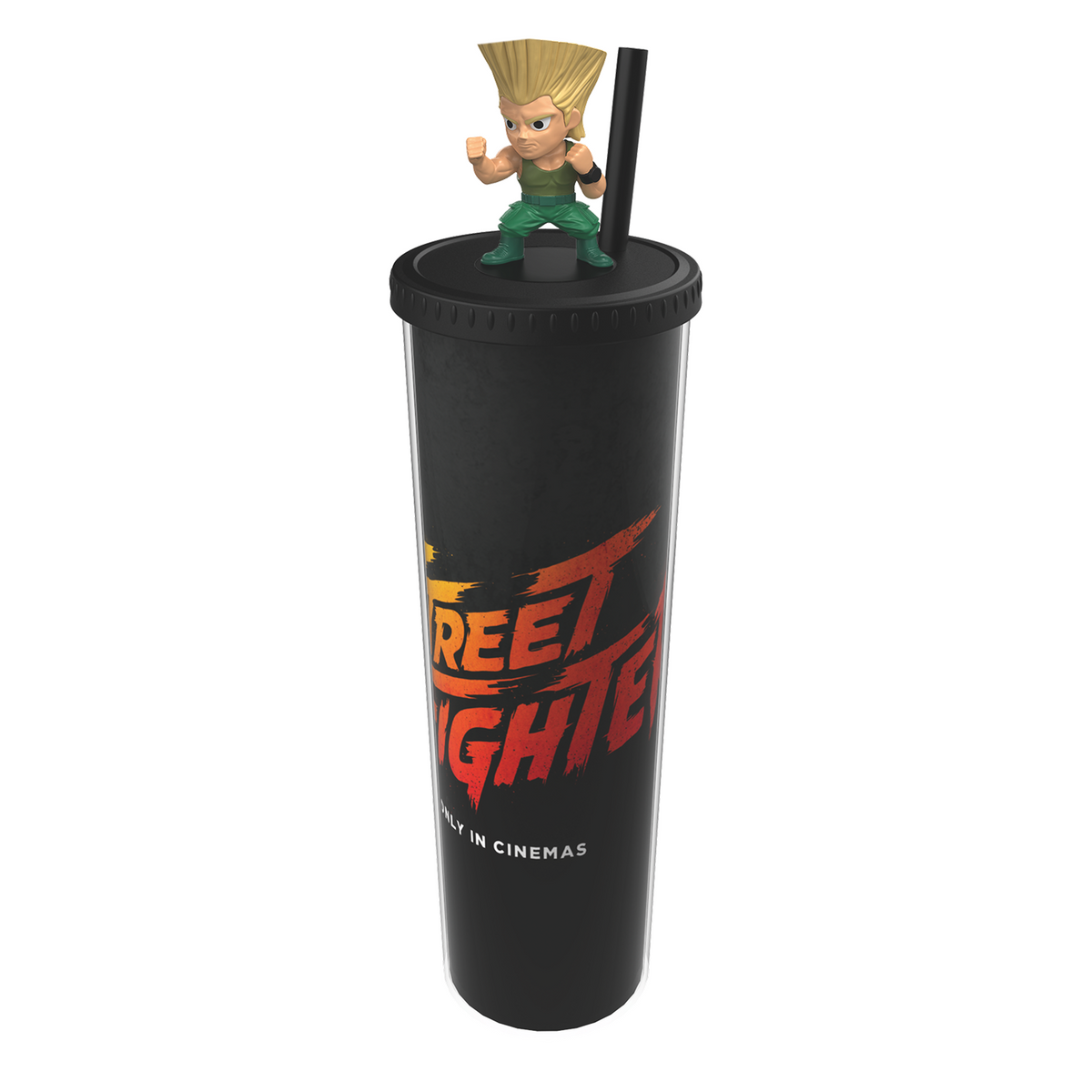 Street Fighter: Drink Cup with Character Topper