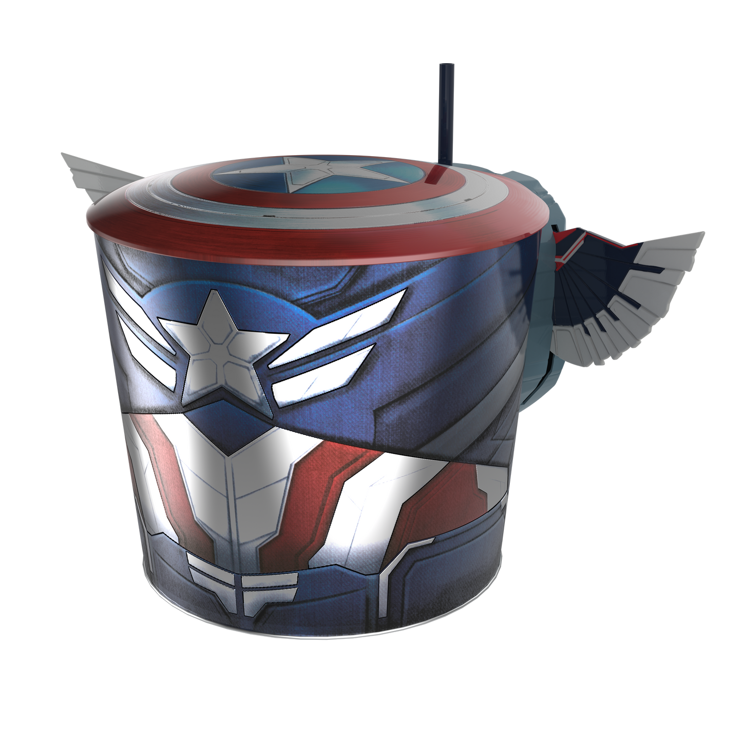 Captain America - Armour Drink & Snack Set