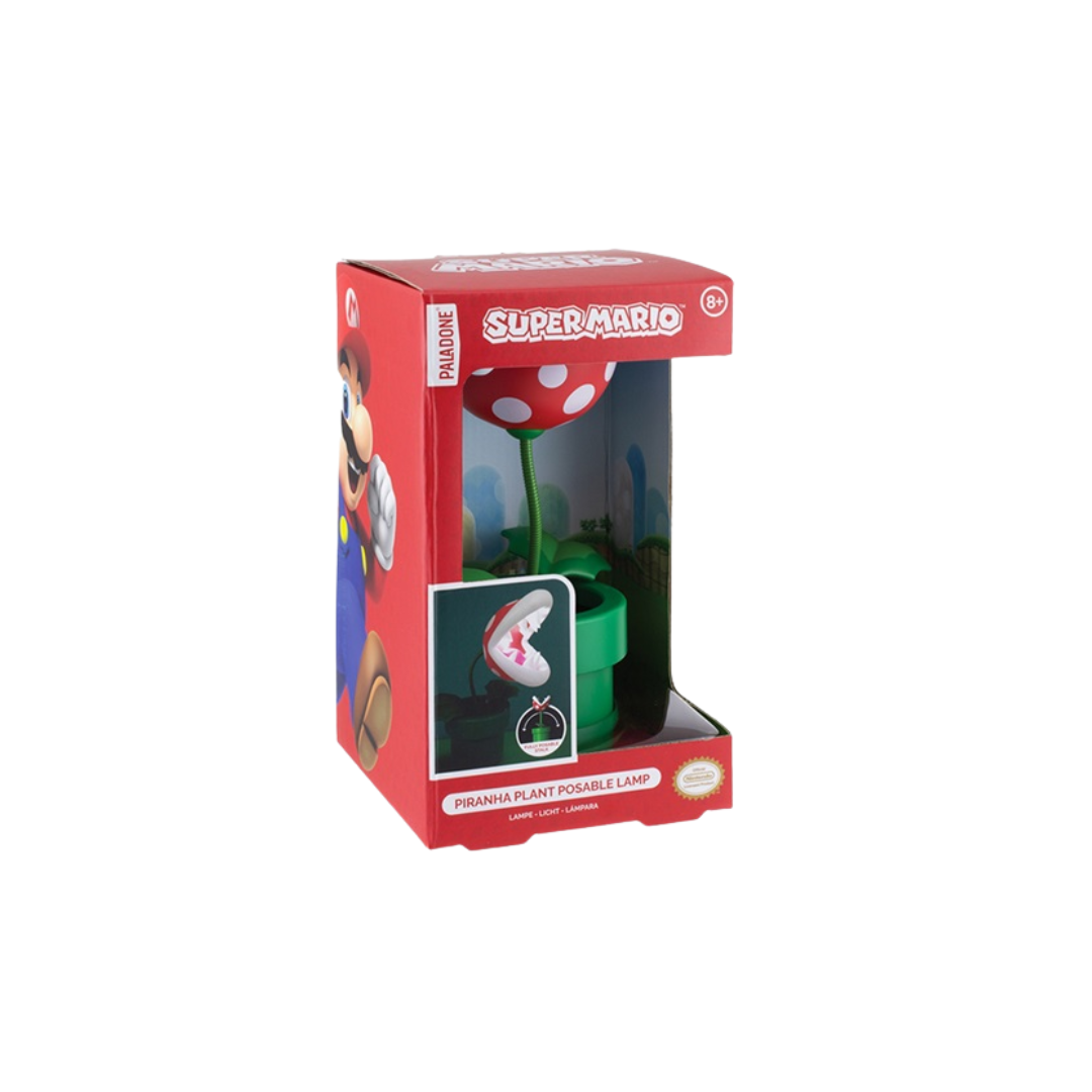Super Mario - Mini Piranha Plant Posable Lamp
