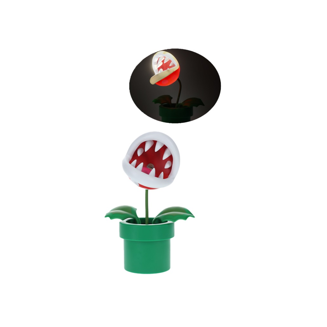 Super Mario - Mini Piranha Plant Posable Lamp