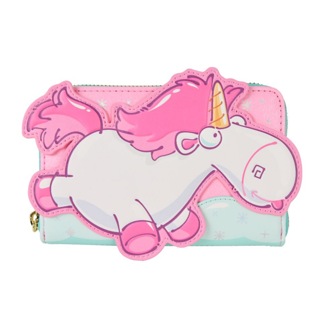 Minions - Fluffy Unicorn Zip Around Wallet
