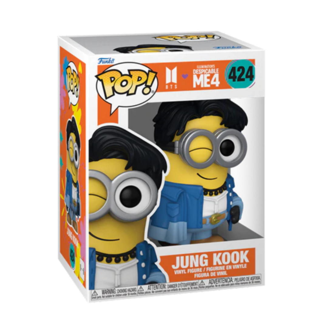 Minions x BTS - Jung Kook Minion Pop! Vinyl
