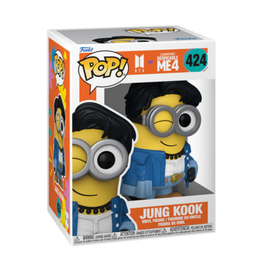 Minions x BTS - Jung Kook Minion Pop! Vinyl