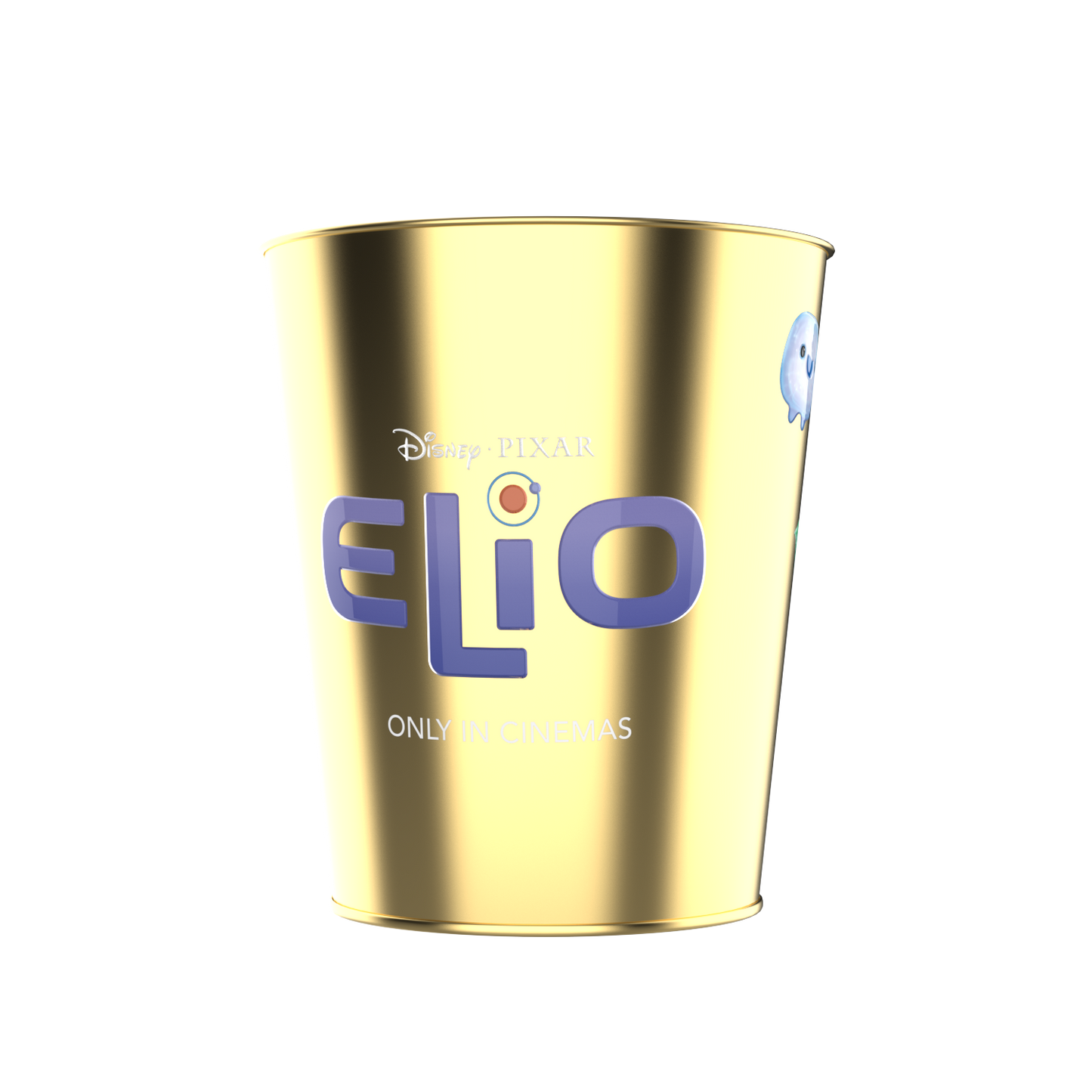 Elio - Gold Popcorn Bucket