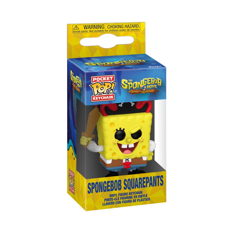 SpongeBob The Movie - Spongebob Squarepants Pop! Keychain