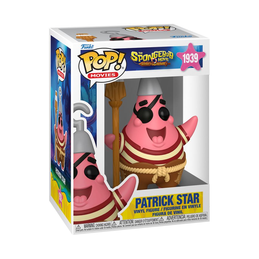 SpongeBob The Movie - Patrick Star Pop! Vinyl