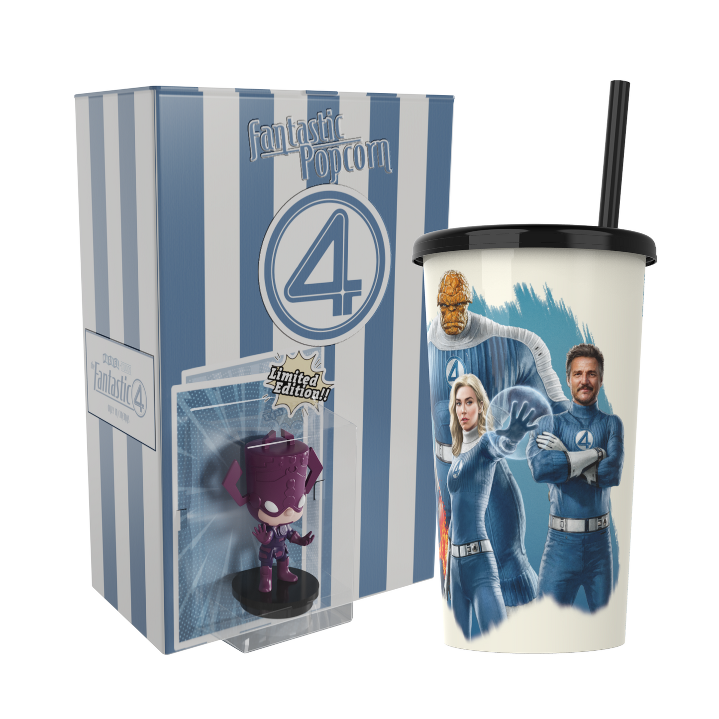 Fantastic Four - Drink & Snack Set
