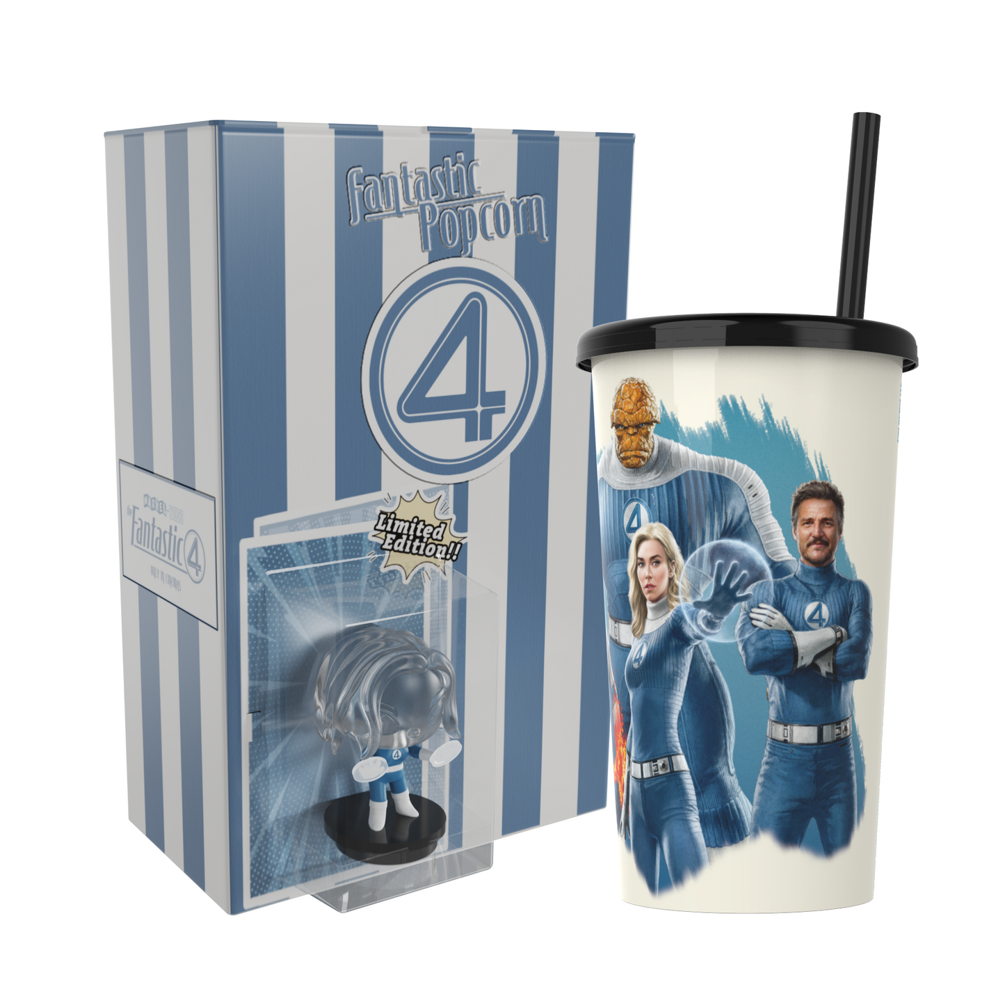 Fantastic Four - Drink & Snack Set