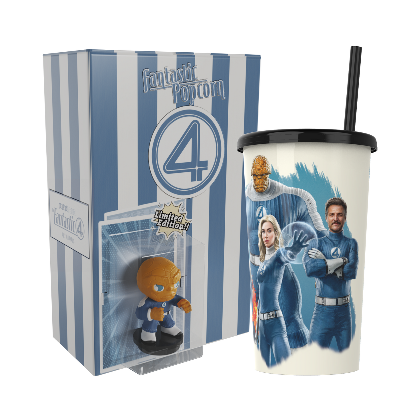 Fantastic Four - Drink & Snack Set