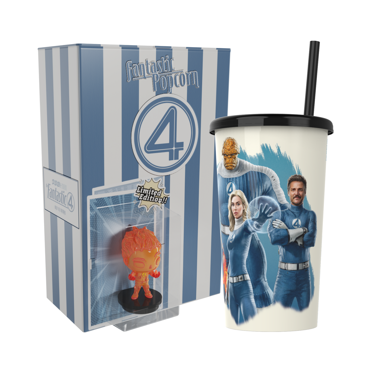 Fantastic Four - Drink & Snack Set