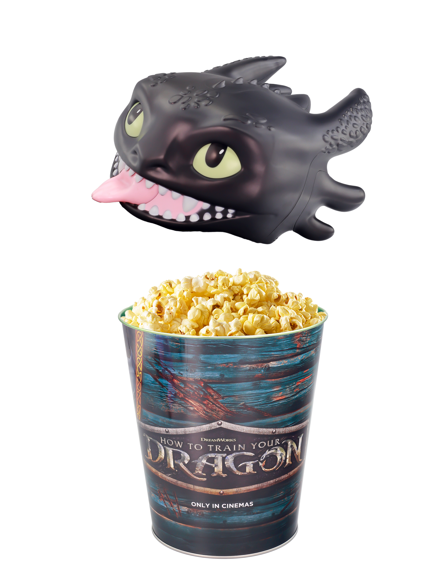 How to Train Your Dragon - Toothless Stretchy Tongue Popcorn Bucket