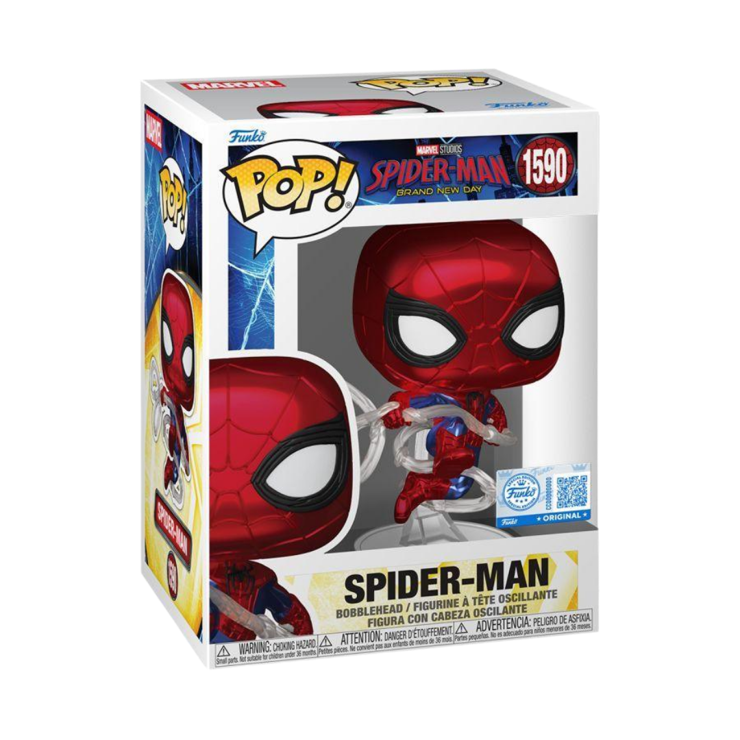 Spiderman: Brand New Day – Spiderman Metallic Pop! Vinyl