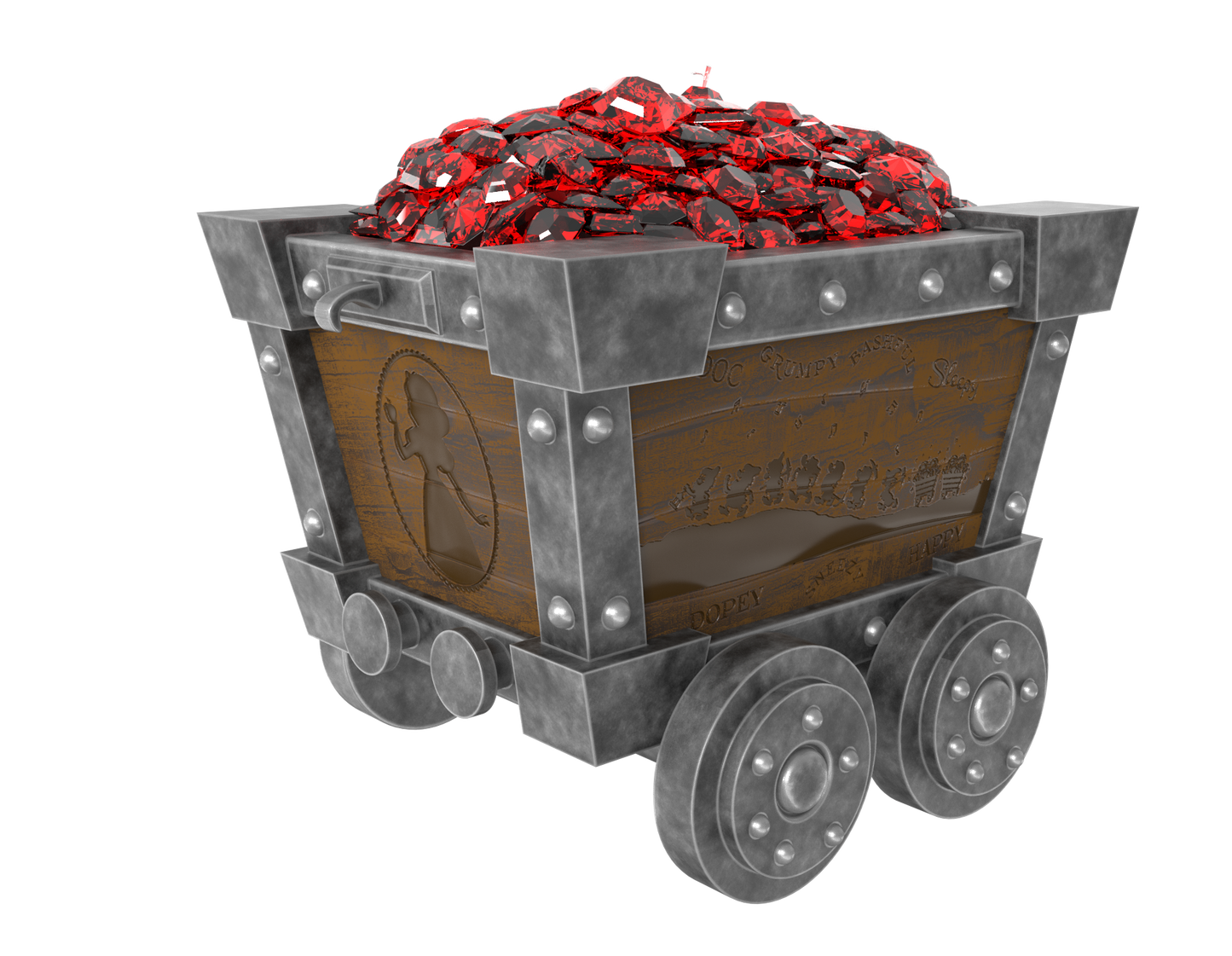 Snow White - Collectable Mine Cart