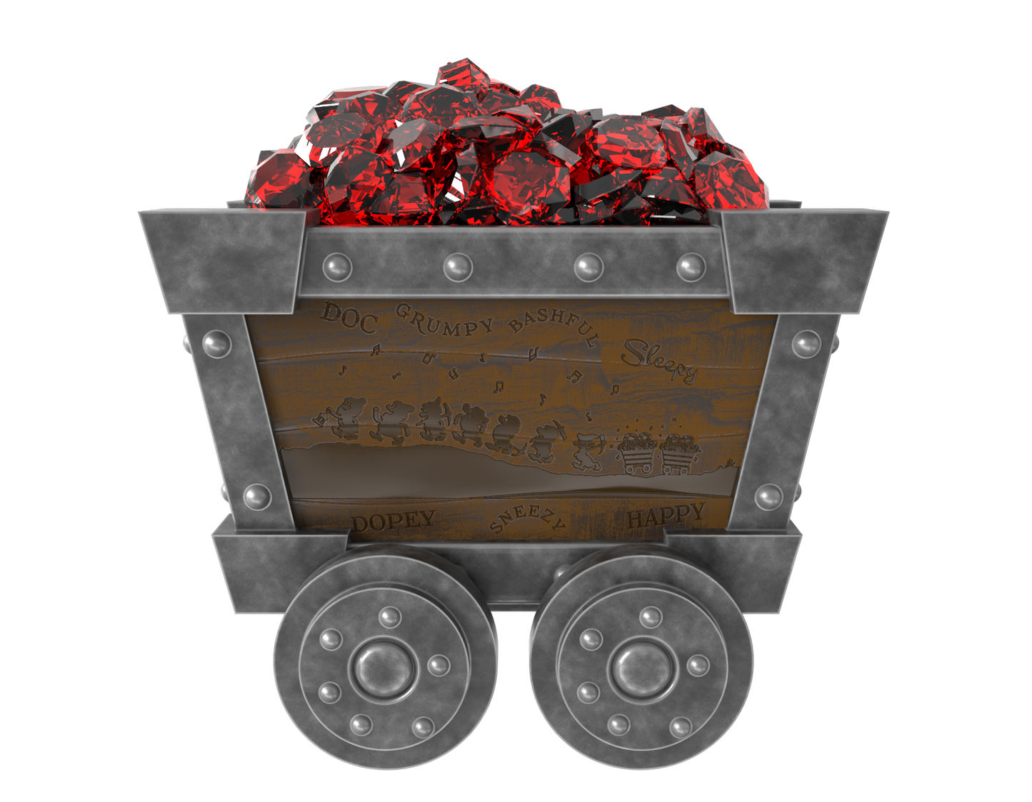 Snow White - Collectable Mine Cart